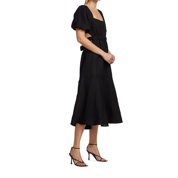 ASTR The Label Angeles Linen Blend Dress XS - Picture 3 of 6